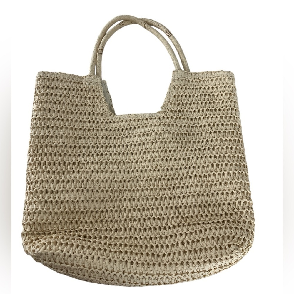 Straw Womens tote bag